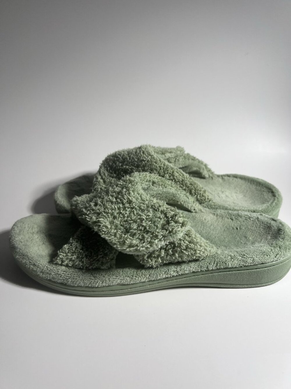 Vionic Relax Orthaheel Orthotic Slippers Women’s Size 9 Green Comfort - Picture 7 of 7